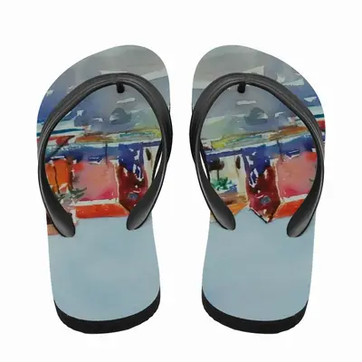 Men Sanary Sur Mer Harbor Flip Flop Slippers