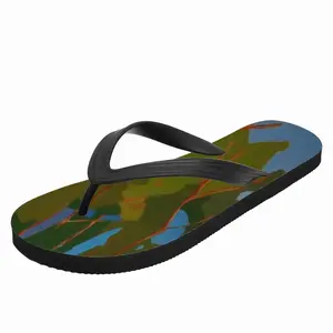 Men Pine Trees Flip Flop Slippers