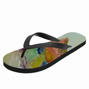 Men Mountains In The South Of France Flip Flop Slippers