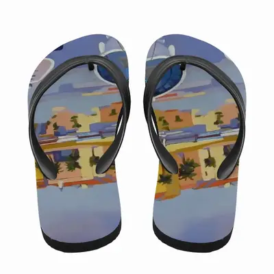 Men Harbor In The South Of France Flip Flop Slippers