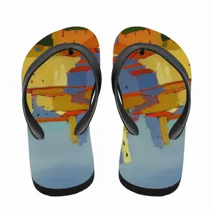 Men Oily Flip Flop Slippers