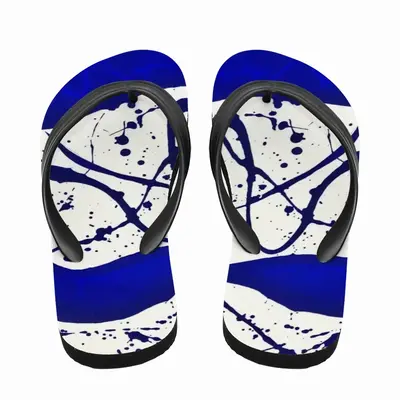 Men Aphaea Royal Abstract Flip Flop Slippers