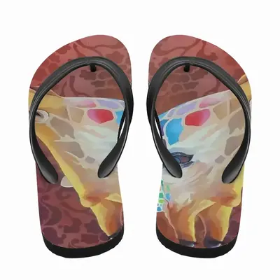 Men Giraffe Flip Flop Slippers