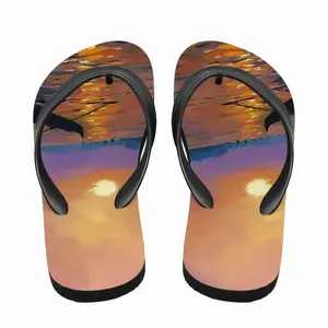 Men Venetian Sunset Flip Flop Slippers