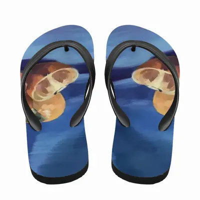 Men Persimmon Flip Flop Slippers