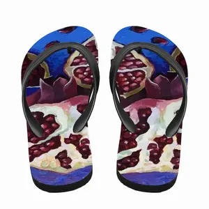 Men Pomegranates Part 1(Blue) Flip Flop Slippers