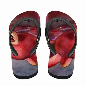 Men The Pomegranates Flip Flop Slippers