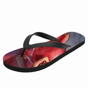 Men The Pomegranates Flip Flop Slippers