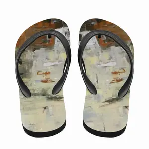 Men The Sun In The Morning Flip Flop Slippers