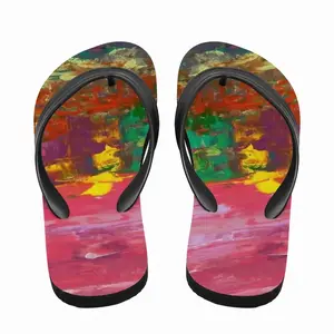 Men My Most Beautiful Sunset Flip Flop Slippers