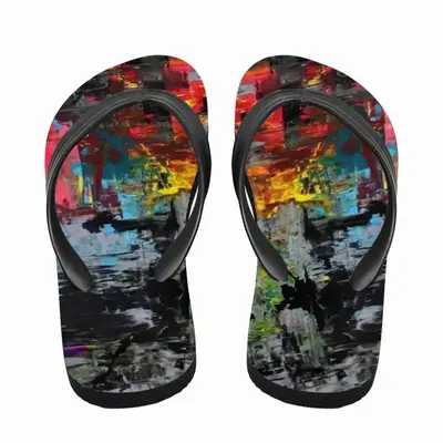 Men The Night Full Of Lights Flip Flop Slippers