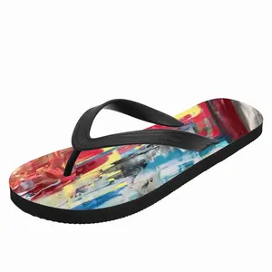 Men Lost In Paradise Flip Flop Slippers