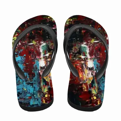 Men Magical Waterfall Flip Flop Slippers