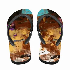 Men Purple Symphony Flip Flop Slippers