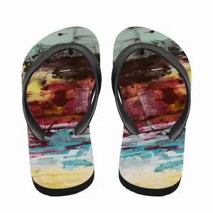 Men On The Wave Flip Flop Slippers