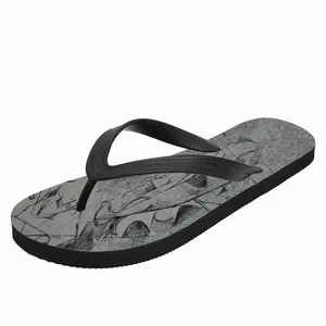 Men Thoughts Flip Flop Slippers