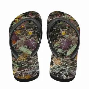 Men Two Trees In Love Flip Flop Slippers