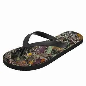 Men Two Trees In Love Flip Flop Slippers