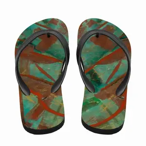 Men Birds Flip Flop Slippers