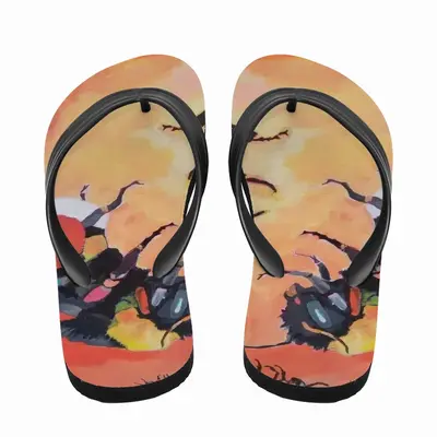 Men Bumblebees Flip Flop Slippers