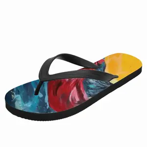 Men Three Chickens Flip Flop Slippers