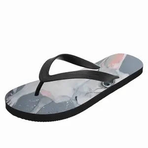 Men Boston Gray Flip Flop Slippers