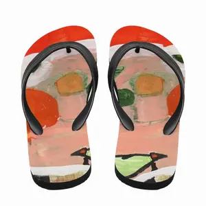 Men Cartoon Flip Flop Slippers