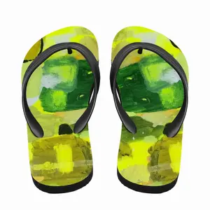 Men Lemon Tree Flip Flop Slippers