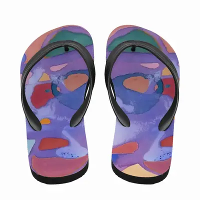 Men Blue Sorbette Flip Flop Slippers