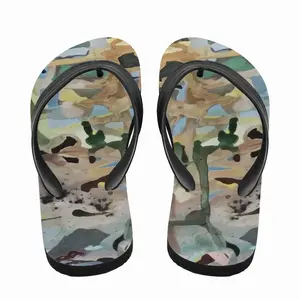 Men Urdimbre Flip Flop Slippers