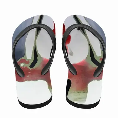 Men Hibiscus Flip Flop Slippers