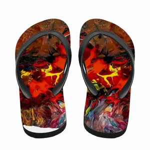 Men Brain Flip Flop Slippers