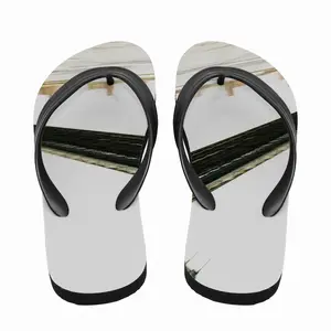 Men Screaming Bridge Flip Flop Slippers