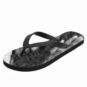 Men Prayer And Meditation Flip Flop Slippers