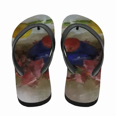 Men Autumn Apples Flip Flop Slippers