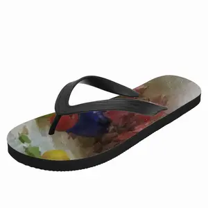 Men Autumn Apples Flip Flop Slippers