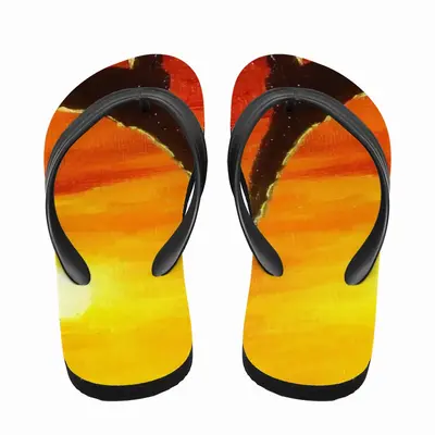 Men Set Of African Miniature Flip Flop Slippers