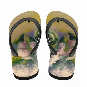 Men Bouquet Of Lilac 2 Flip Flop Slippers