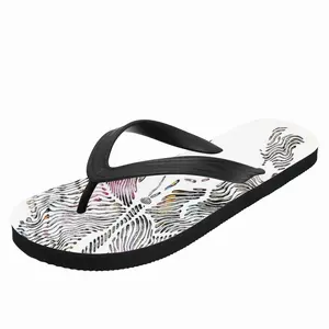 Men Butterflies Explosion Of Love Flip Flop Slippers