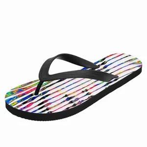 Men The Gaze Of A Stranger Flip Flop Slippers