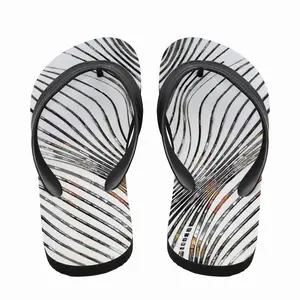 Men Progressive Abstraction Flip Flop Slippers