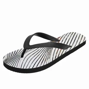 Men Progressive Abstraction Flip Flop Slippers