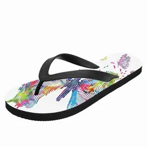 Men Butterfly Hope Explosion Flip Flop Slippers