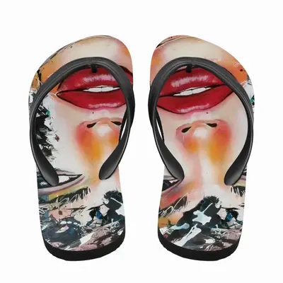 Men Cherry Lips Flip Flop Slippers