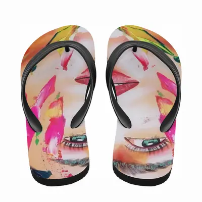 Men Tempted By Fate Flip Flop Slippers