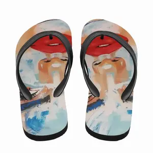 Men Crystal Flip Flop Slippers