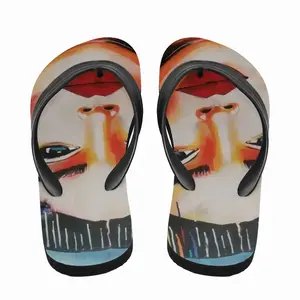 Men Illuminate The Sky Flip Flop Slippers