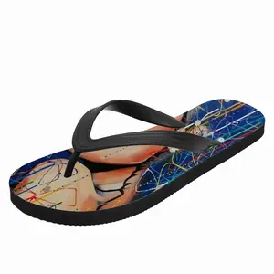 Men Sparkle And Shine Flip Flop Slippers