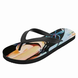 Men Flower Of Love Flip Flop Slippers