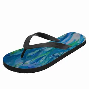 Men Time Encounters Flip Flop Slippers